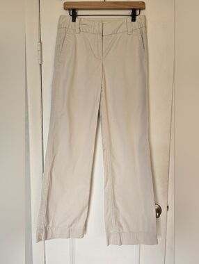 J.Crew Favorite Fit Broken-In Chino Classic Twill Pants Size 2R Khaki Beige